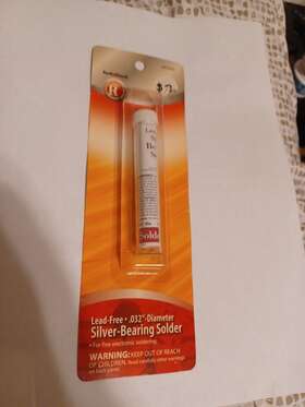 Radioshack 040293142797 Sncuag 95.5/0.5/4 Silverbearing Rosincore Solder .032 Inch Diameter .25oz