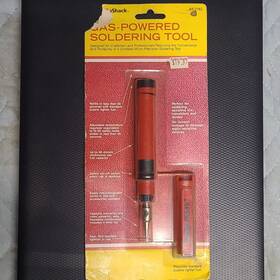 64-2182 Radioshack Gas-powered Cordless Soldering Iron Model Adjustable Tips