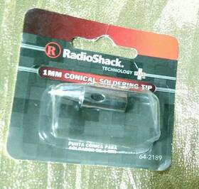 640-2189 Radioshack Radio Shack 1mm Conical Soldering Tip