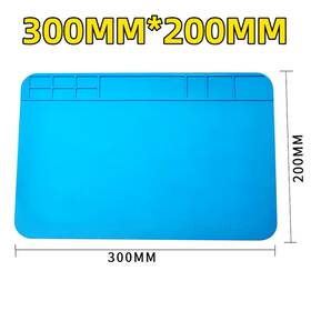 Rapidroo-shop 313102394329 Repair Pad Insulation Heat-resistant Soldering Station Silicon Mat Wor