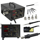 5tips Rework 852d Ship Esd Us Hot Smd Iron Air Soldering Station