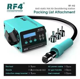 Rf4-rf-h2 Rf4 Rf H2 Hot Air Gun Station For Soldering And Desoldering With Extras