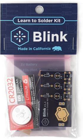 Rocket Department 711181895384 Blink Led Soldering Kit Diy Electronics Projects For Beginners Practice