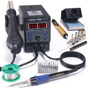 8786d Sabz Co. 060497921870 Yihua I 2 In 1 Hot Air Rework And Soldering Iron Station With F /