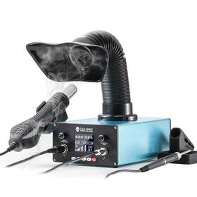 Sainsmart 816550028742 Solder Fume Extractor Smoke Absorber With Led Light Soldering Iron 3-in-1 S