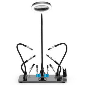 Sainsmart Pcbh-v2 Soldering Station 6 Flexible Helping Hands 5x Magnifying Lamp With 5
