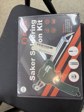 Gj39126-c033-x30567 Saker Soldering Iron Kit 60w Corded Gun Quick Heating Trigger