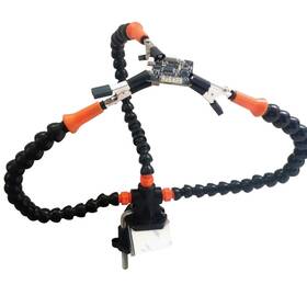 Saycker 627654640958 Helping Hands Soldering Third Station With Desk Clamp