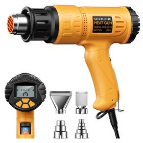 B07yds9hwx Seekone Heat Gun 1800w Hot Air Kit With Large Digital Lcd Display Variable