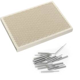 Skypro 727977287301 Honeycomb Ceramic Soldering Board With Needles Rectangle 135x95x13mm Solderi