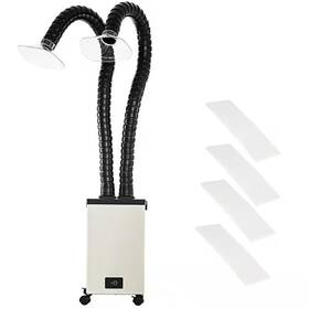 Skyshalo 313041635620 Solder Fume Extractor 150w 165cfm With 3-stage Filters 3-speed Adjustable Abso