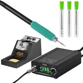 T210b Soiiw 762716227583 Soldering Station Diy Electronic Welding Iron Tips Handle Aluminum Allo