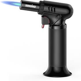 Sondiko B08y5m5v3x Butane Torch Refillable Adjustable Flame Fuel Window Soldering Welding