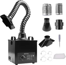 100w Sovol 445016816802 Solder Fume Extractor Suction Smoke Absorber Remover With Air Volume
