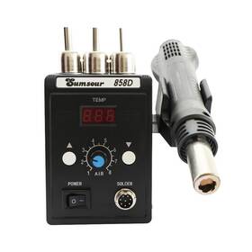 700w Sumsour 600821709368 Hot Air Gun 858d 110v Bga Rework Solder Desoldering Heat Station For