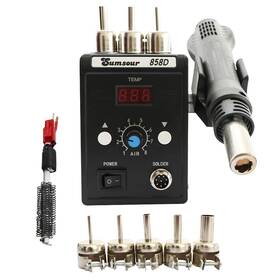 700w Sumsour 600821709382 Hot Air Heat Soldering Gun 858d 110v Bga Rework Solder Desoldering Stati