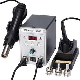 8586 Sumsour New 2in1 Smd Rework Soldering Station Led Digital Display Hot Air Gun Solder Iron