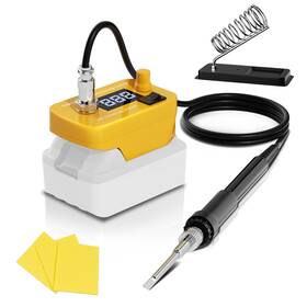 Synxiter 768553855408 Cordless Soldering Station For Dewalt 20v Max Battery-with 2 Auxiliary Helper