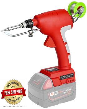 B0cdgzwf4t Taingwei Cordless Soldering Iron Kit For Milwaukee M18 18v Battery 75w Led