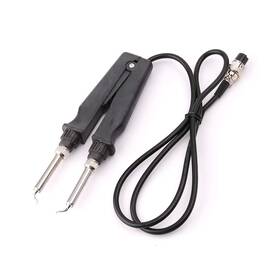 Tegongse 955463485021 902 Esd Smd Double Soldering Iron Tweezer Handle Clip Heating Plier Welding