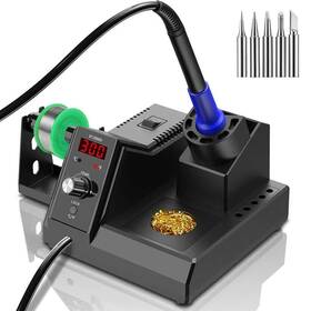 Tfly 791334910324 Soldering Station 110v 80w Digital Iron Kit With Smart Temperature Co
