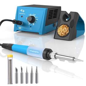 Tilswall 778299255196 Soldering Station 65w Solder Welding Iron Kit With Smart Te