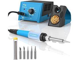 Rj969 Tilswall 779675712371 65w Soldering Station Welding Iron Kit Blue