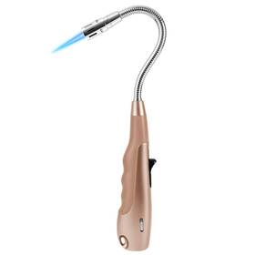 Tmdwon 787056456554 Butane Lighter Long With Visual Window For Bbq Candle Pink No