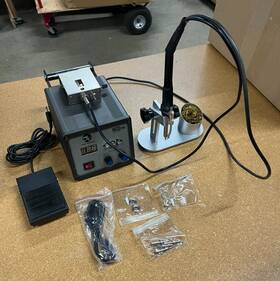 Ssntsk3yy Trusonik Self Feeding Soldering Station -
