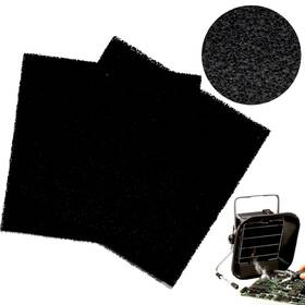 Turbo-roofinds 705353051197 5 High-quality Black Activated Carbon Filter Sponge 13 1cm For 493 Solder Fum