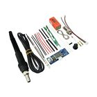 Un190 Uniquegoods Electric Unit Red Digital Soldering Iron Station Temperature