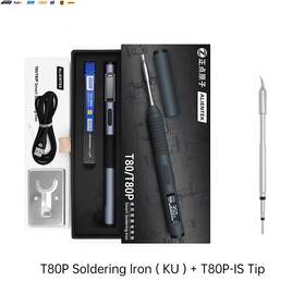 T80p Usa-viralfinds T80 Smart Soldering Iron Pd 65w Qc Adjustable Constant Temperature Portable