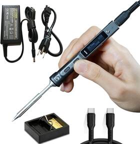 Ts101 Uy Chan 607376979291 Original Soldering Iron Station Kit Upgraded From Ts100 Dc 65w Pd 45w Powe