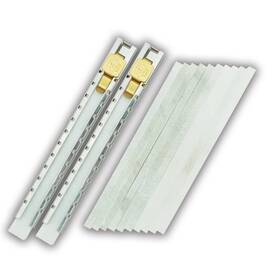 Vastools 655160857553 Flat Soapstone Holder Set Pack Of 12pcs Mark White Clear And Remova