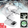 Vhy2169497 Led Helping Hand Clamp Magnifying Glass Soldering Iron 614405670791