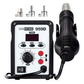 X001y1i8iv Vivohome 959d Smd Rework Station Hot Air Heat Gun Desoldering With 3 Nozzle 110v