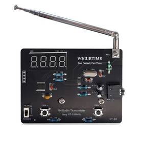 Vogurtime 742089586142 Fm Radio Transmitter Solder Project Kit With Audio Lavalier Microph