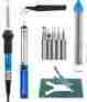 Vrk10-axl-1 Vastar Full Set 60w 110v Soldering Iron Kit Adjustable Temperature 5pcs