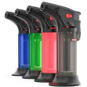 Mnus-vh1527 Vvay Torch Lighters Butane Refillable Windproof Jet Blow For Grill