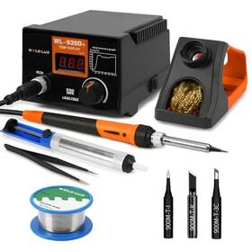 Wl-939d Weld Lux Orange Digital Soldering Station 939d 100w Pid Temp Control 392 F 896 Accessories Wl-939d Weld Lux Orange Digital Soldering Station 939d 100w Pid Temp Control 392 F 896 Accessories