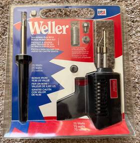 720023wb Weller Soldering Gun Kit 75-watt 25-watt Iron Model New Sealed
