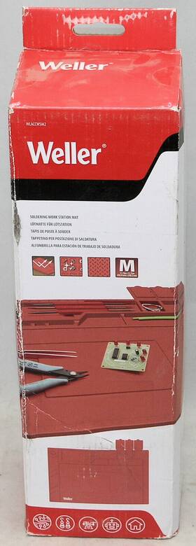 Wlaccwsm2 Weller Silicone Repair Soldering Work Station Bench Mat Magnetic Anti-slip