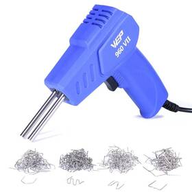960-vii Wep Plastic Soldering Gun Hot Stapler Car Bumper Repair Tools 200pcs Staples