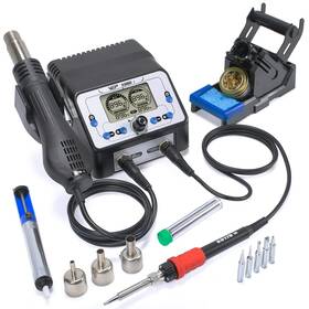938bd-i Wep 974443670189 Soldering Iron Station Hot Air Rework 2-in-1 With Lcd Display