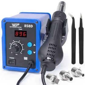 858d Wep 974443671612 Hot Air Rework Soldering Station With Temperature Control Adjustable Ai