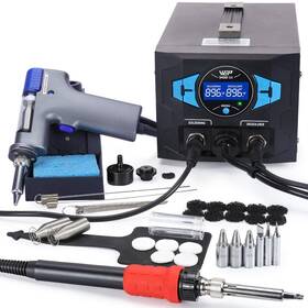 948d Wep 974443672657 Iii Upgraded 2-in-1 Esd Safe Soldering Desoldering Station With Fast-hea