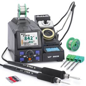 982d Wep 974443672770 Precision Soldering Station With Automatic Calibration Tiltable Screen