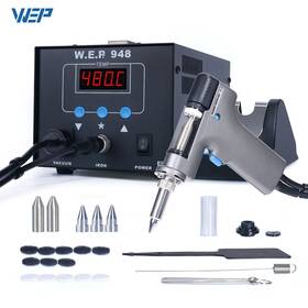06974443674682 Wep 974443674682 948 90w Suction Tin Gun Desoldering Station Vacuum Soldering Iron