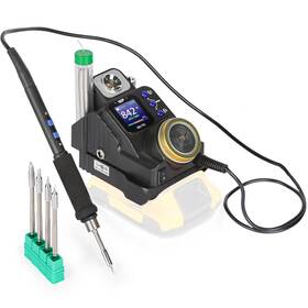 982-vi Wep 974443679212 1 Cordless Soldering Station For Dewalt 20v Battery Iron Kit