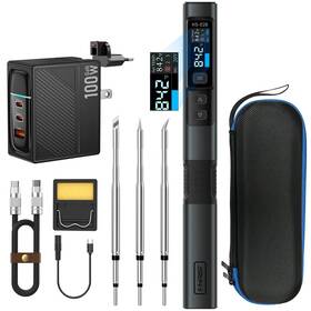 B0dl9zp77z Westobig Fnrsi Soldering Iron Kit 100w 3 Tips Upgraded Hs-02b Smart